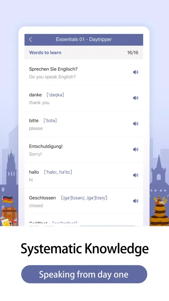 Learn German Language – Light Ekran Görüntüleri