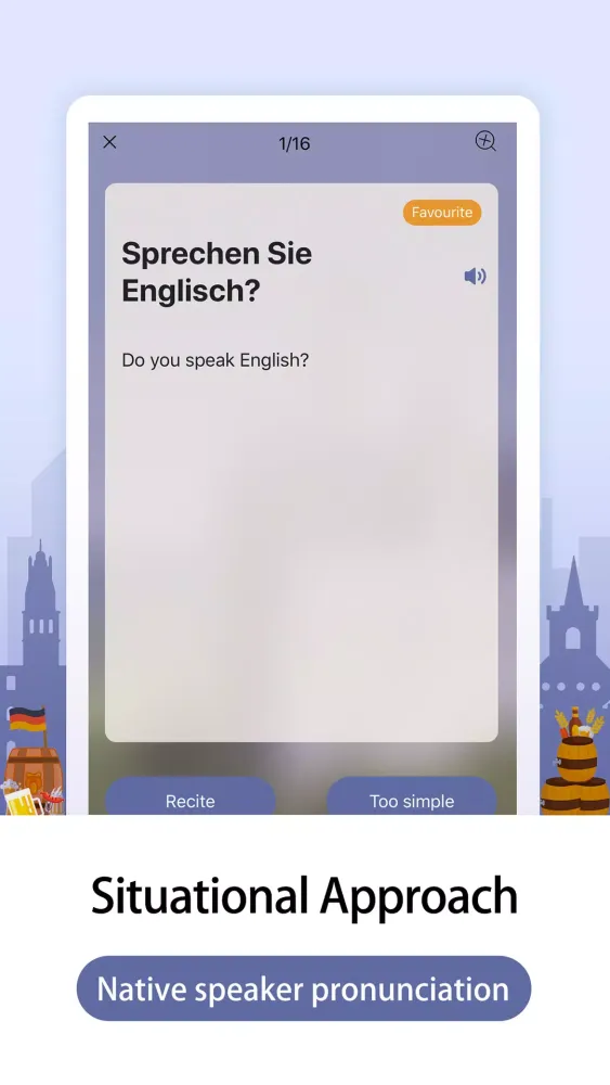 Learn German Language – Light Ekran Görüntüleri