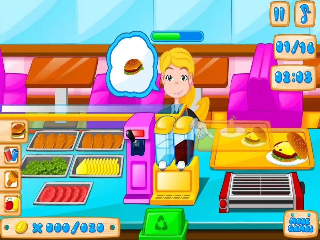 Fast Food Office iPad  スクリーンショット
