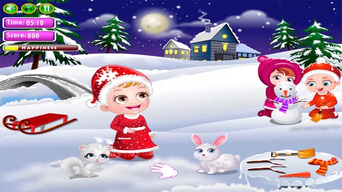 Cute Baby Christmas Fun应用截图