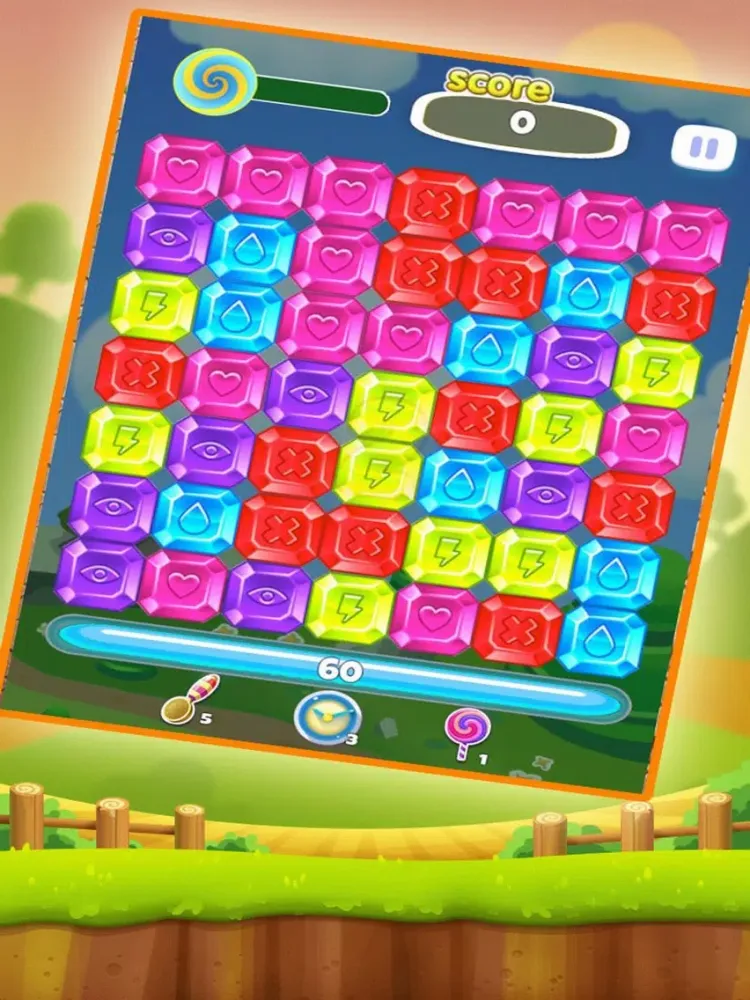 Pop Pop Jewels Star iPad Screenshots