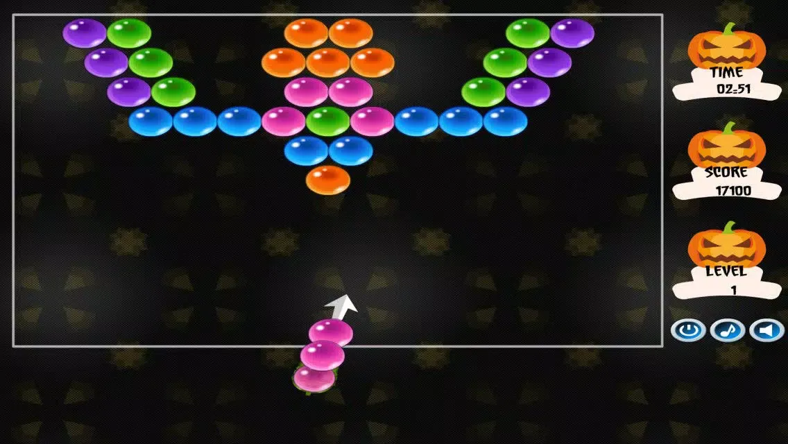 Pumpkin Bubble Shooter Ekran Görüntüleri