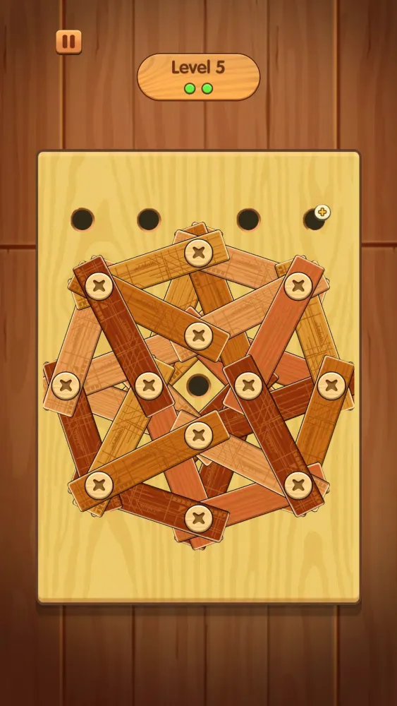 ภาพหน้าจอของ Wood Screw Master