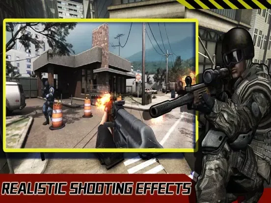 Commando Shooter:fps shooting games iPad 应用截图
