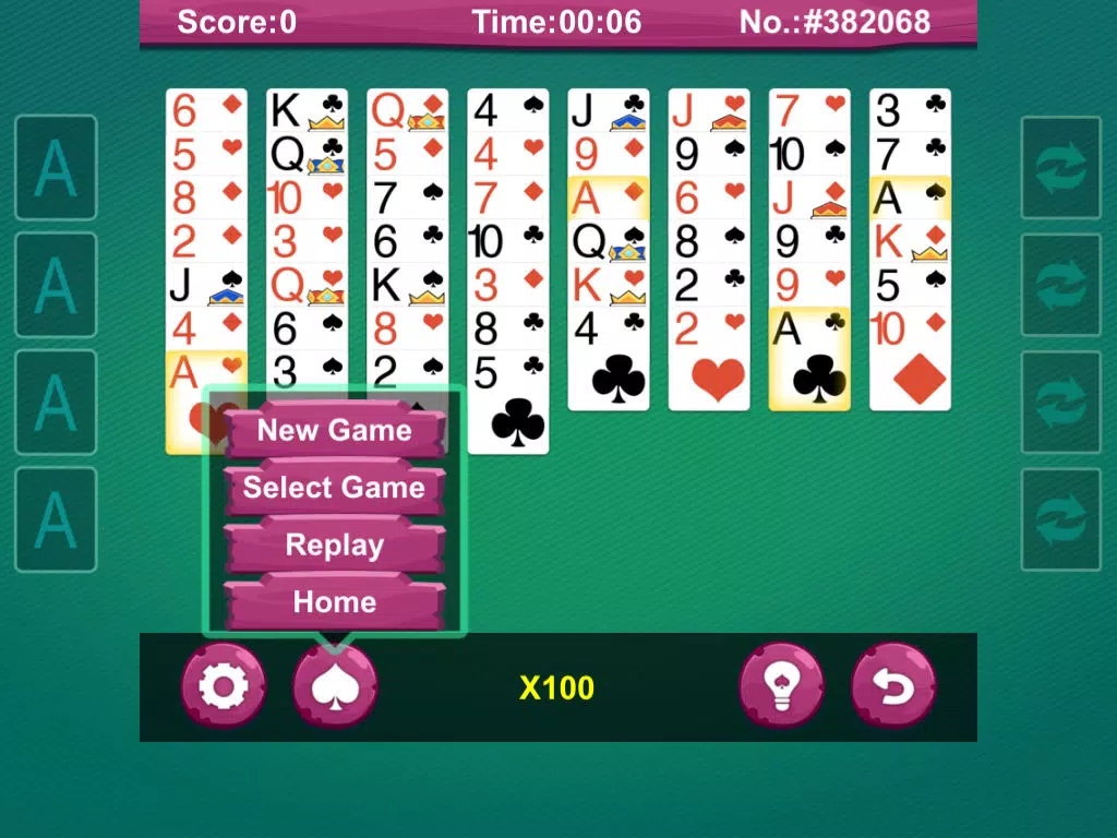 Capturas de pantalla de Card: Freecell Solitaire ^ iPad 