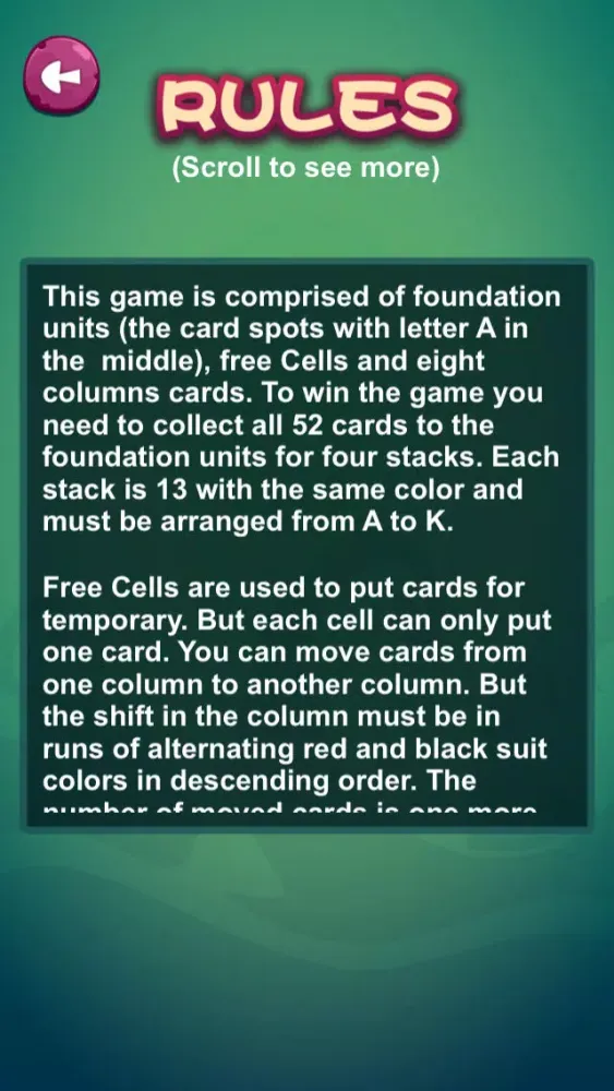 Card: Freecell Solitaire ^应用截图