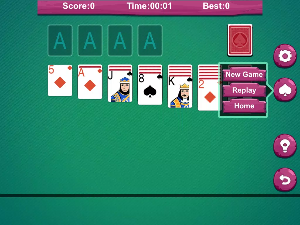 Capturas de pantalla de Card: Solitaire ^ iPad 