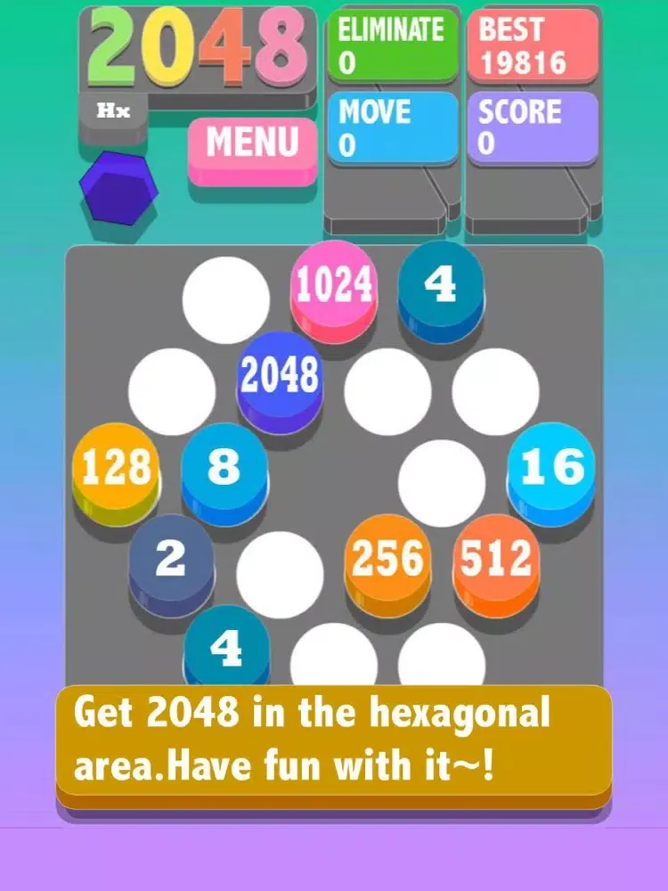 2048Hx iPad 應用截圖