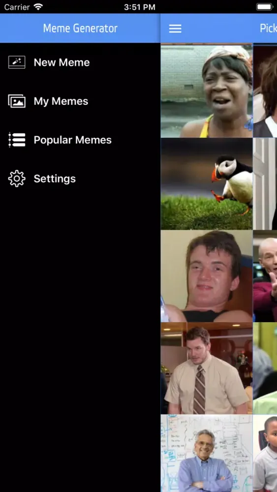 Meme pro creator Ekran Görüntüleri