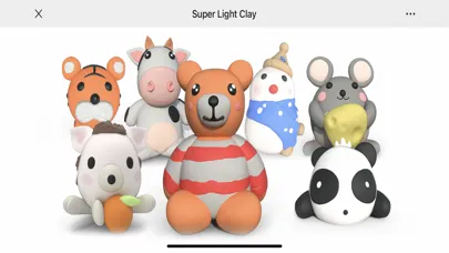 Capturas de tela do Super Light Clay