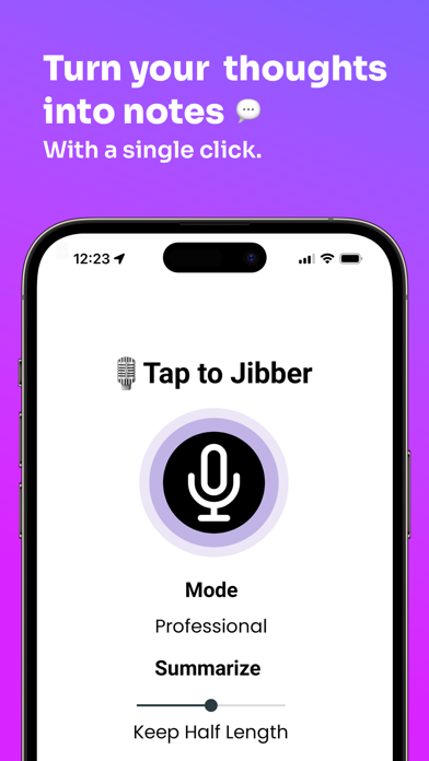 Jibber Notes 스크린샷