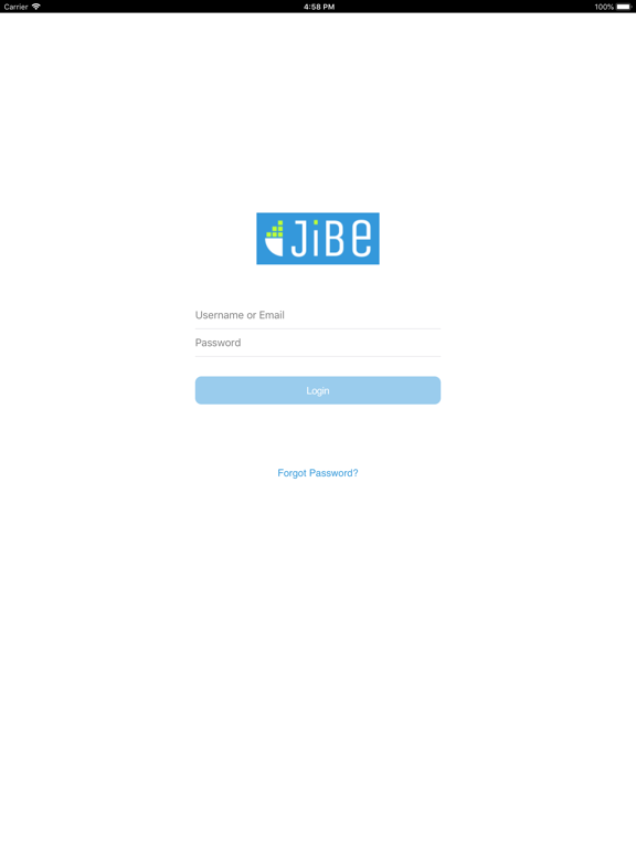 Mobile Crew App - JiBe iPad 應用截圖
