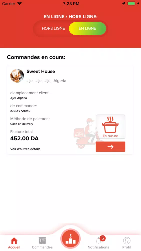 Jibly Livreur应用截图