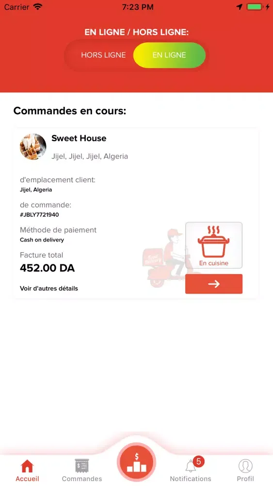 Jibly Livreur应用截图