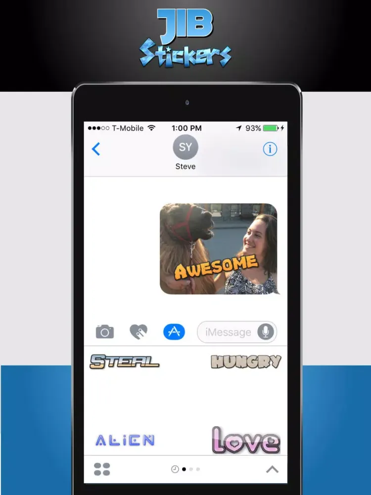 Capturas de pantalla de Jib Stickers 1 iPad 