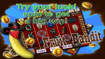 Fruit Bandit Ace Slots Machine Screenshots