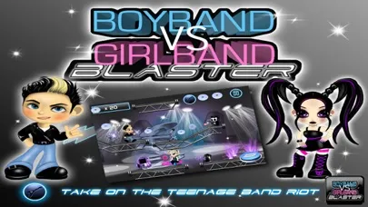 Capturas de tela do Boyband V Girlband Pop Shooter