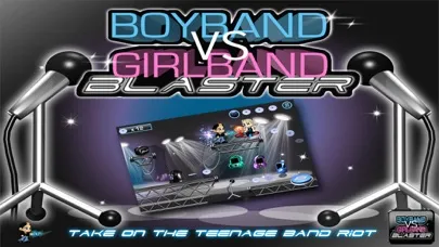 Capturas de tela do Boyband V Girlband Pop Shooter