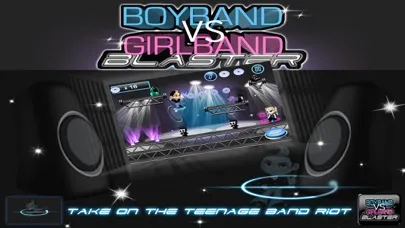 Capturas de tela do Boyband V Girlband Pop Shooter