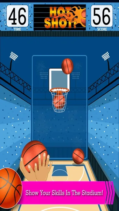 Captures d'écran de Retro Hoops Basketball Games