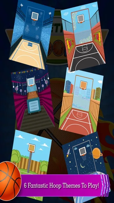 Captures d'écran de Retro Hoops Basketball Games