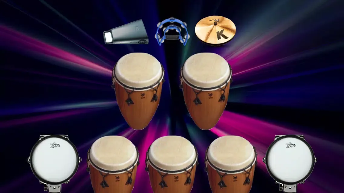 Virtual Congas & Bongos Drums应用截图