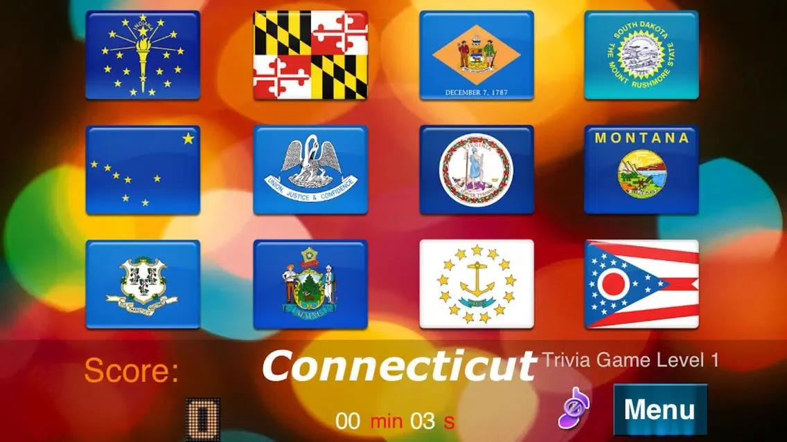 Master USA State flags Ekran Görüntüleri