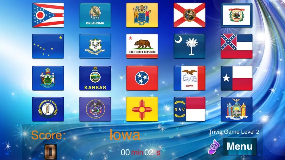 Master USA State flags Ekran Görüntüleri