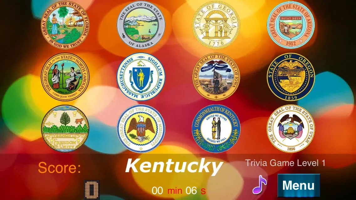 Master USA State Seals স্ক্রিনশট