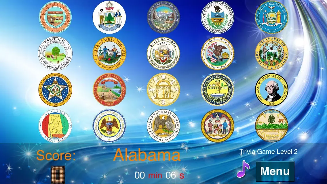 Master USA State Seals স্ক্রিনশট