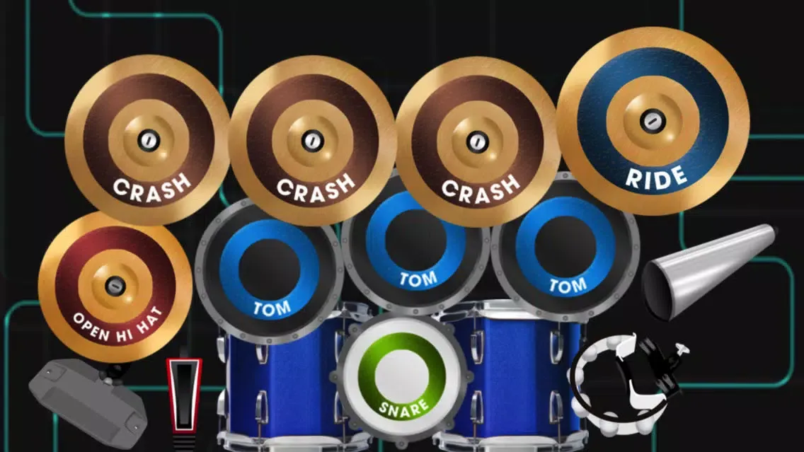 Ảnh chụp màn hình của Easy Drum Pad Machine