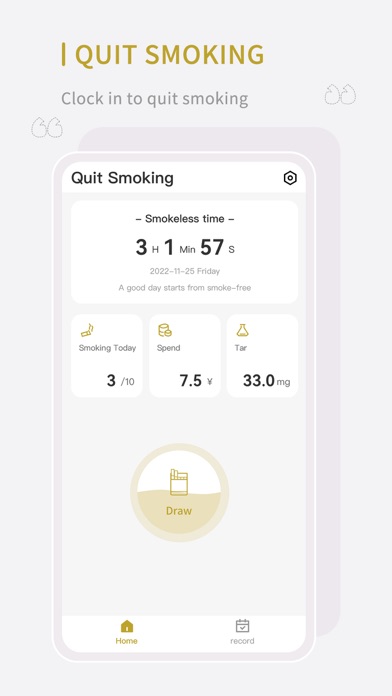 Quit Vaping:Vape Tracker スクリーンショット