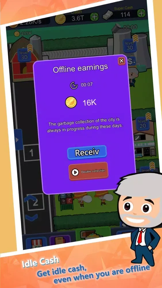 Tangkapan layar Idle Recycle Tycoon