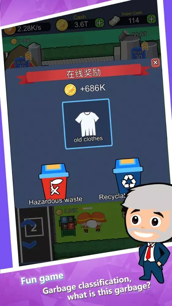 Tangkapan layar Idle Recycle Tycoon
