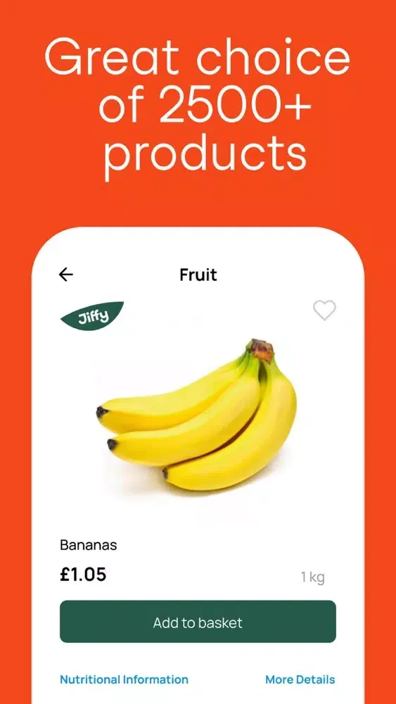 Jiffy: Fresh Grocery Delivery应用截图