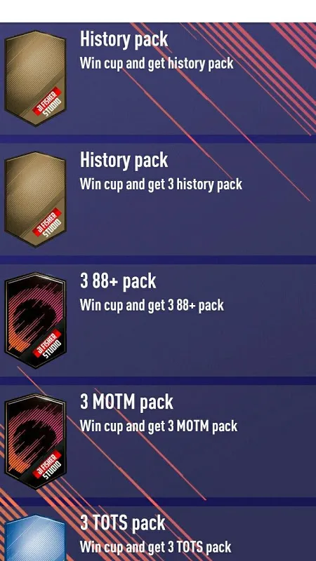 FUT 19 Simulator Screenshots