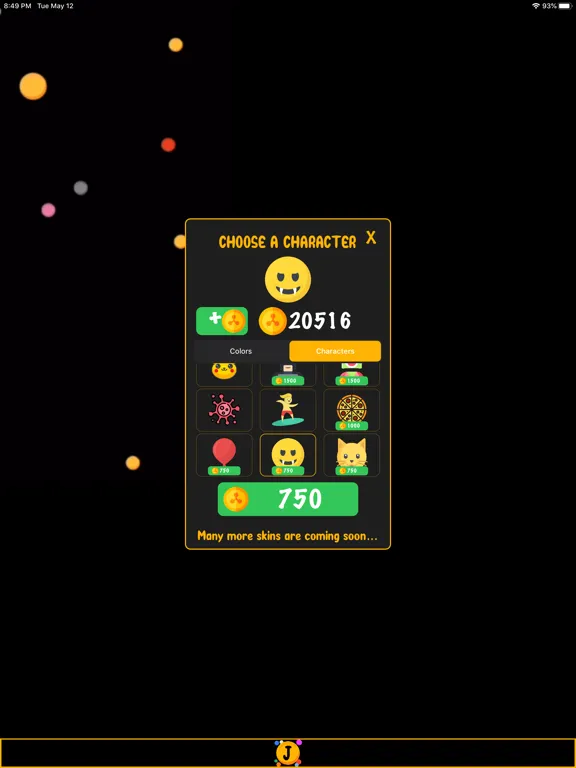 Capturas de tela do JigglyBall iPad 