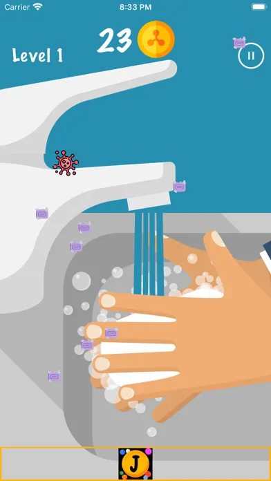 Capturas de tela do JigglyBall