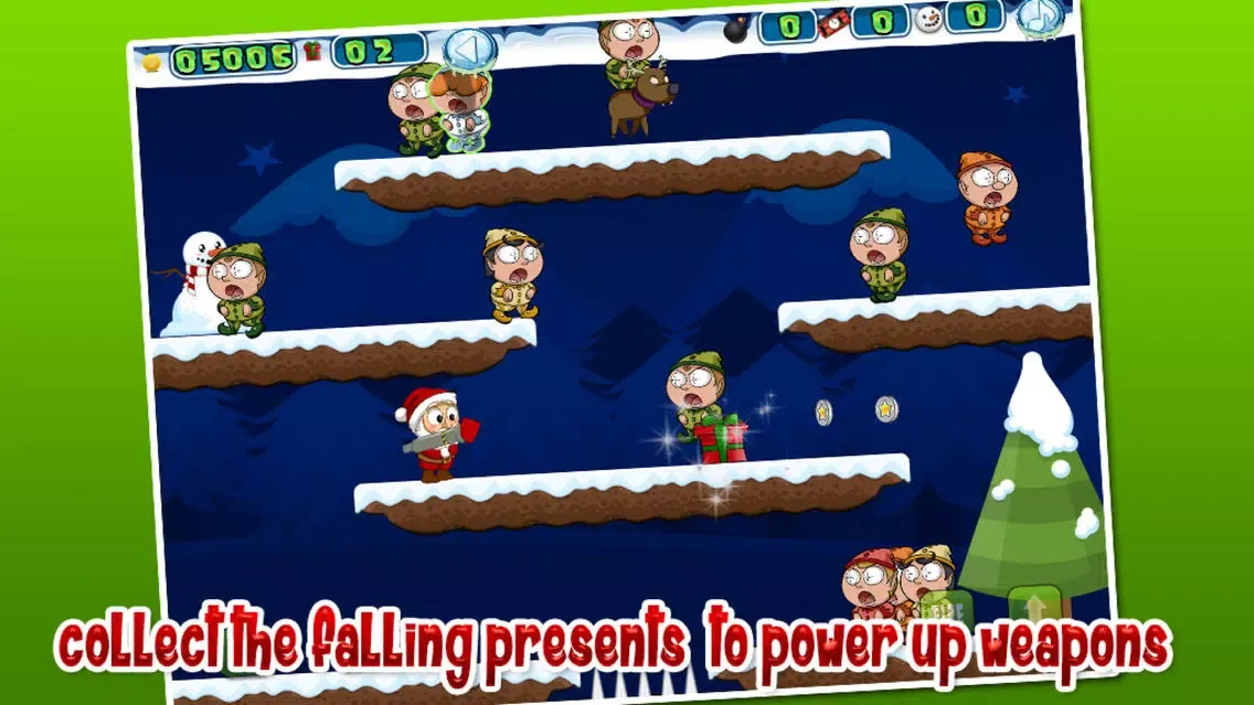 Screenshot di Santa vs the Zombies