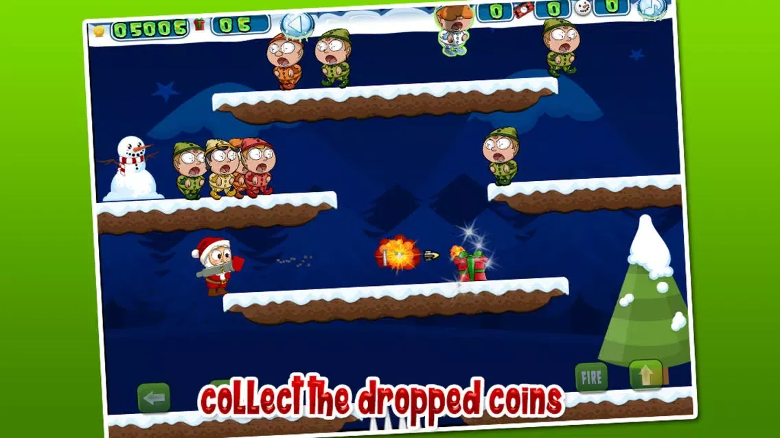 Screenshot di Santa vs the Zombies