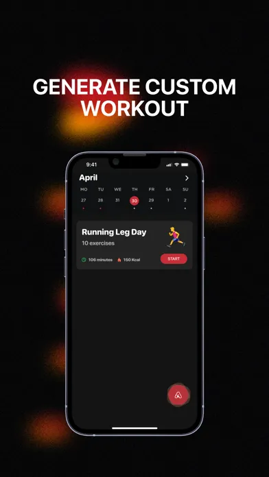 Capturas de tela do # 1 Asletix Gym & Home Workout