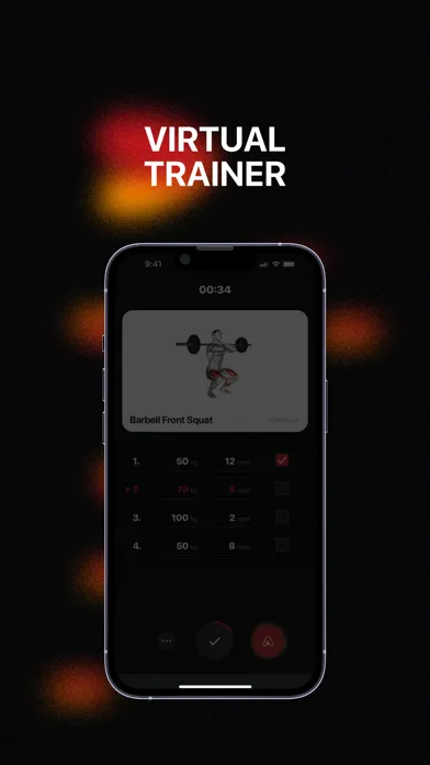 Capturas de tela do # 1 Asletix Gym & Home Workout