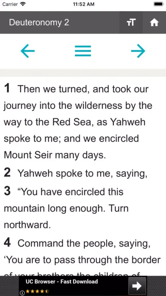 Captures d'écran de Holy Bible Eng