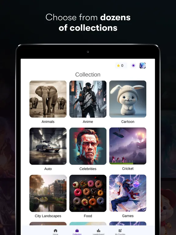 Capturas de pantalla de Jigsaw Puzzles - AI iPad 