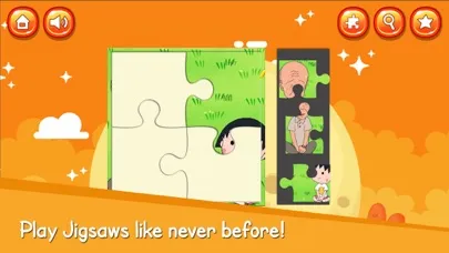 Screenshot di Cute Cartoon Jigsaw Puzzle
