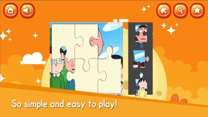 Screenshot di Cute Cartoon Jigsaw Puzzle