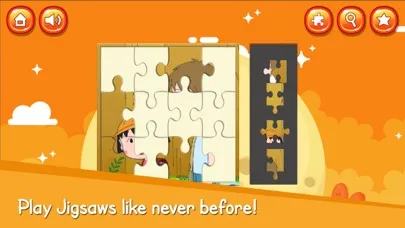 Screenshot di Cute Cartoon Jigsaw Puzzle