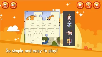 Screenshot di Cute Cartoon Jigsaw Puzzle