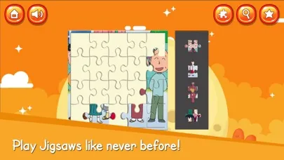 Screenshot di Cute Cartoon Jigsaw Puzzle