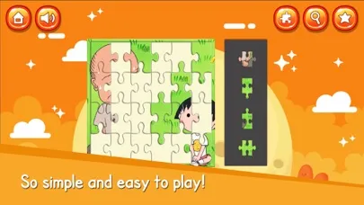 Screenshot di Cute Cartoon Jigsaw Puzzle
